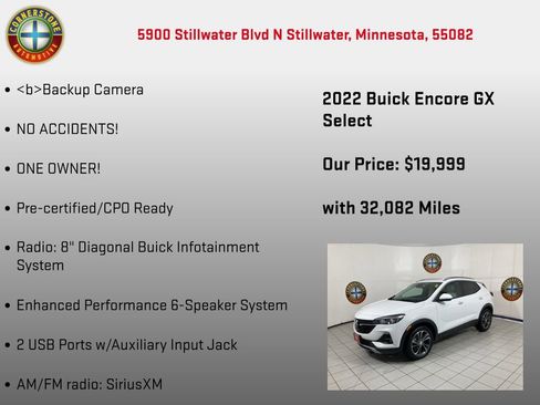 Used 2022 Buick Encore GX Select image 10