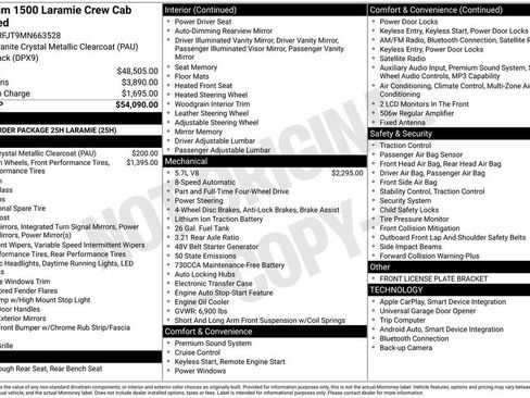 Used 2021 RAM 1500 Laramie image 2
