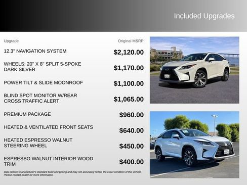 Used 2017 Lexus RX 350 AWD w/ Premium Package image 5
