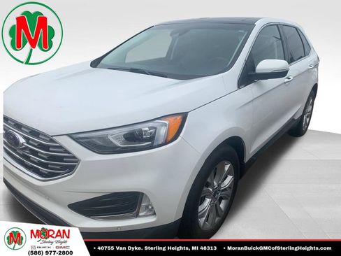 Used 2020 Ford Edge Titanium w/ Class II Trailer Tow Package AWD/4WD image 1
