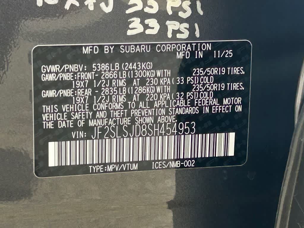 Certified 2025 Subaru Forester Sport AWD/4WD image 22