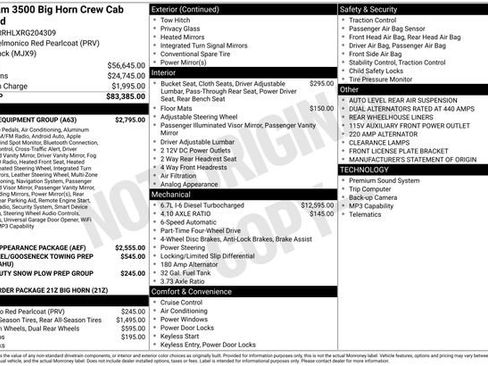 Used 2024 RAM 3500 Big Horn w/ Level 2 Equipment Group image 6