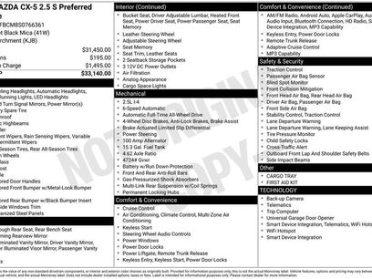 New 2025 MAZDA CX-5 AWD 2.5 S w/ Preferred Package