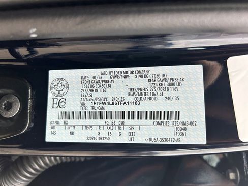 Used 2026 Ford F150 Tremor w/ Equipment Group 402B MID AWD/4WD image 36