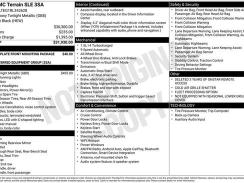 Used 2024 GMC Terrain SLE image 43