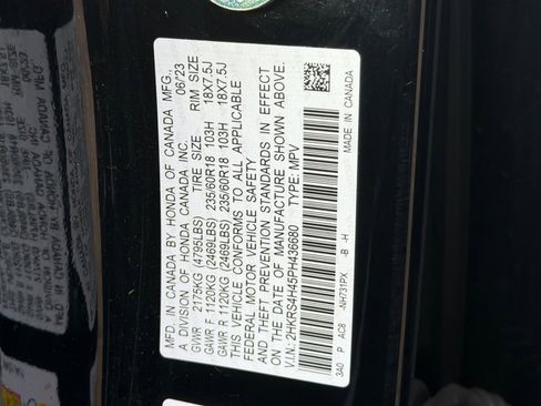 Used 2023 Honda CR-V EX image 13