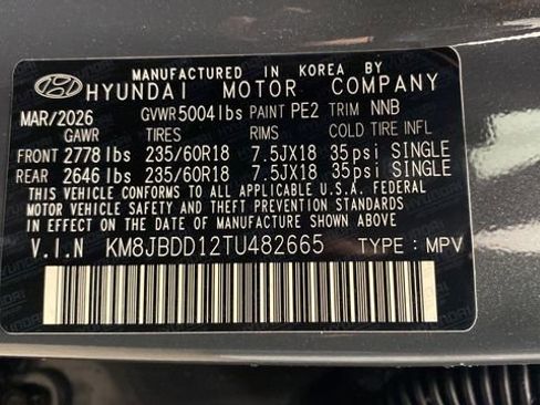 New 2026 Hyundai Tucson SEL AWD/4WD image 28