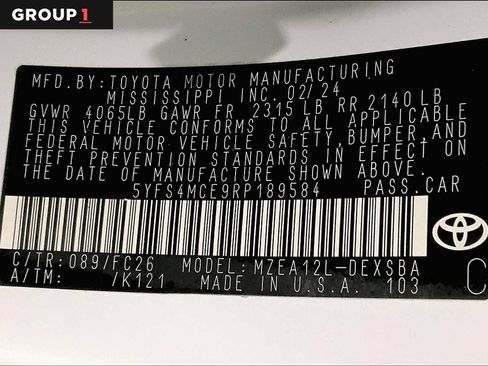 Used 2024 Toyota Corolla SE FWD image 37