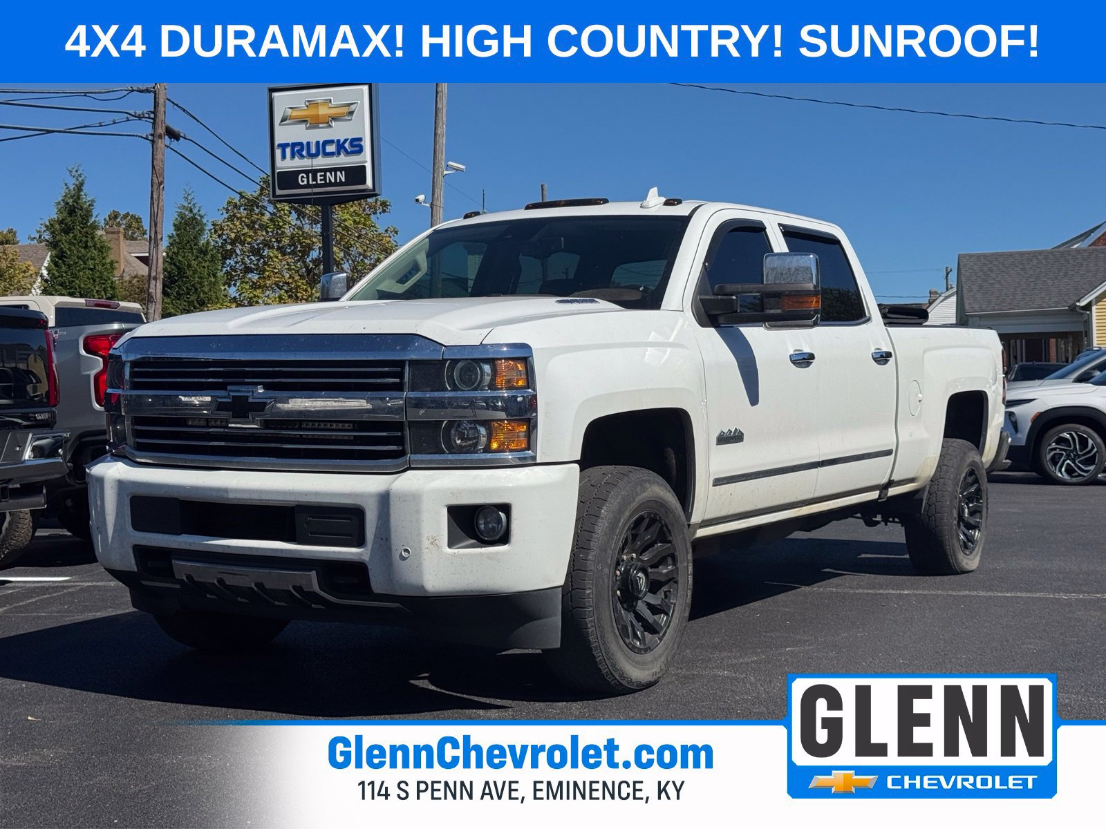 Used 2016 Chevrolet Silverado 3500 High Country w/ Duramax Plus Package AWD/4WD image 1