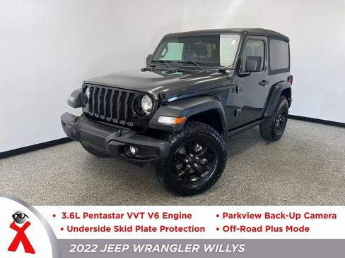 Used 2022 Jeep Wrangler Willys image 1
