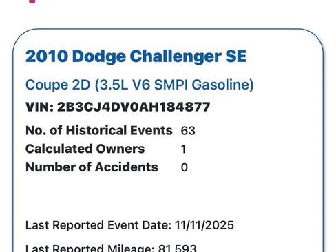 Used 2010 Dodge Challenger SE image 16