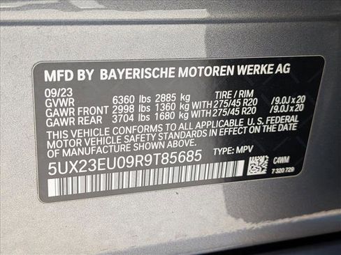 Certified 2024 BMW X5 xDrive40i w/ M Sport Package AWD/4WD image 26