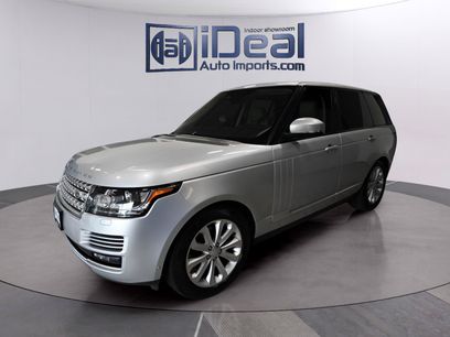 Used 2017 Land Rover Range Rover HSE