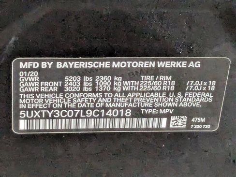 Used 2020 BMW X3 sDrive30i RWD image 25