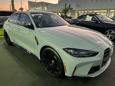 Used 2024 BMW M3 Competition w/ M Carbon Exterior Package RWD image 2