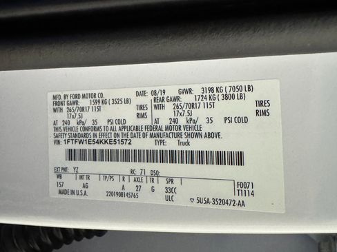 Used 2019 Ford F150 XL w/ Equipment Group 101A Mid image 53