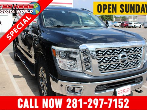 Used 2018 Nissan Titan SL w/ Texas Titan Edition AWD/4WD image 1