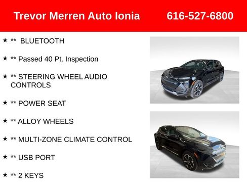 Used 2024 Chevrolet Equinox EV LT w/ Active Safety Package 3 FWD image 14