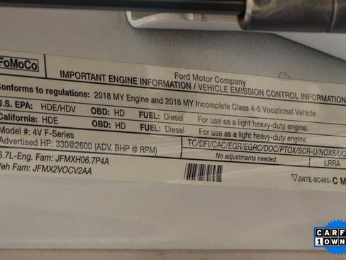 Used 2018 Ford F550 4x4 Crew Cab Super Duty image 45