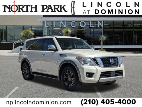 Used 2018 Nissan Armada Platinum w/ Captain Seat Package image 1