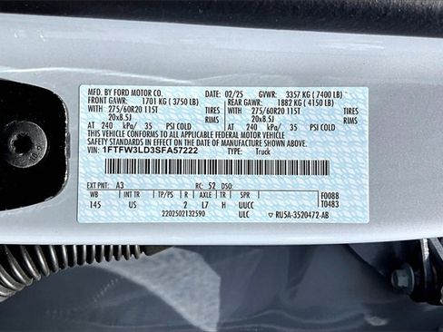 New 2025 Ford F150 XLT w/ Equipment Group 302A MID image 13