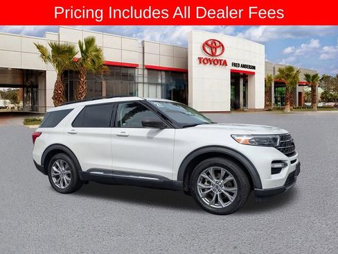 Used 2021 Ford Explorer XLT w/ Equipment Group 202A RWD image 1