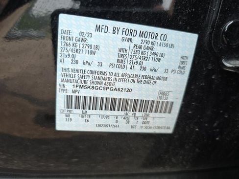 Used 2023 Ford Explorer ST w/ Equipment Group 401A AWD/4WD image 13
