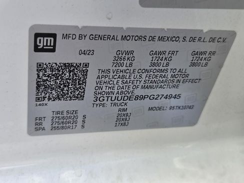 Certified 2023 GMC Sierra 1500 SLT w/ SLT Premium Plus Package AWD/4WD image 25