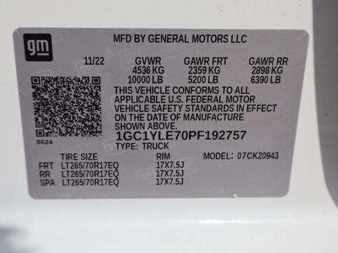 Used 2023 Chevrolet Silverado 2500 W/T w/ WT Convenience Package image 19