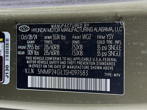 Used 2025 Hyundai Santa Fe SEL image 12