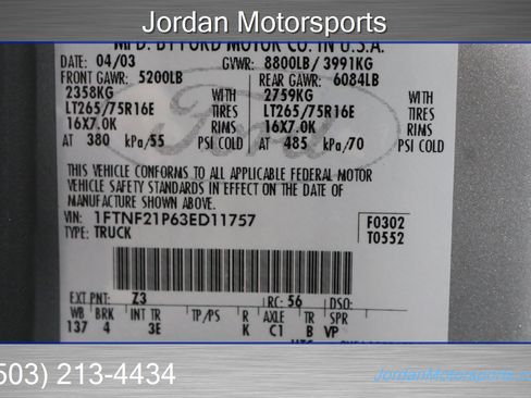 Used 2003 Ford F250 XLT image 94