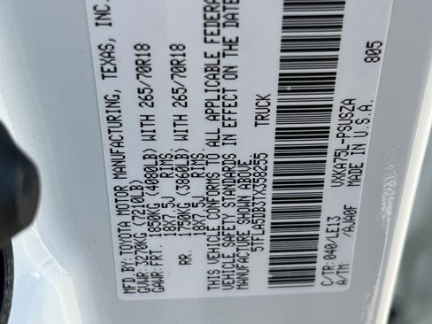 New 2026 Toyota Tundra SR5 w/ SR5 Premium Package image 21