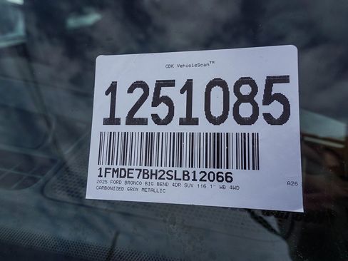 New 2025 Ford Bronco Big Bend image 26