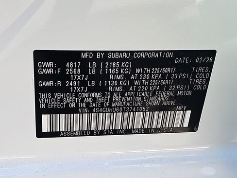 New 2026 Subaru Crosstrek 2.5i Wilderness AWD/4WD image 22