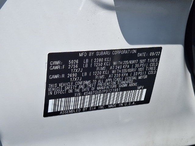 Used 2023 Subaru Outback Wilderness AWD/4WD image 25