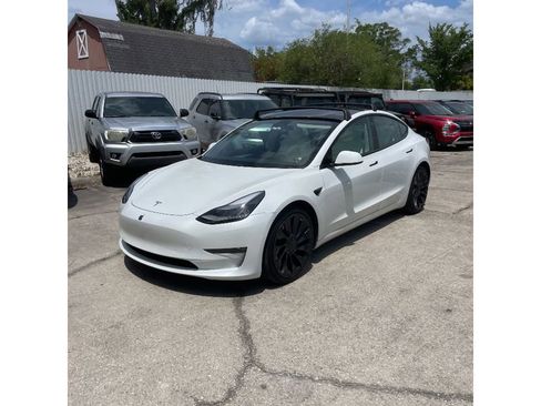 Used 2021 Tesla Model 3 Performance AWD/4WD image 1