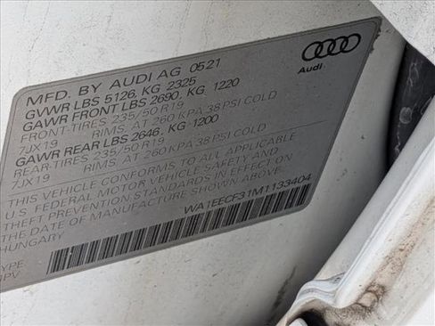 Used 2021 Audi Q3 2.0T Premium Plus w/ Premium Plus Package image 15