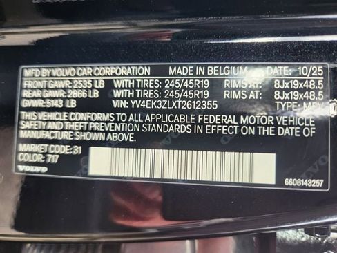 New 2026 Volvo EX30 Ultra w/ Protection Package Premier AWD/4WD image 23