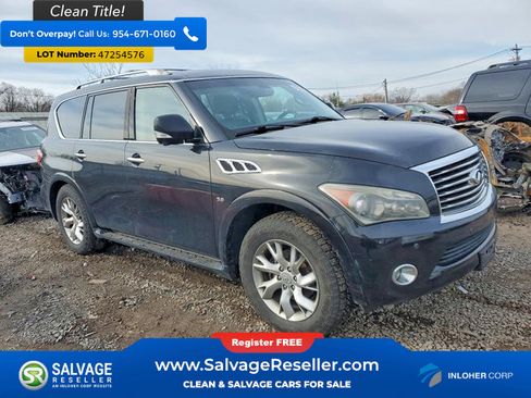 Used 2014 INFINITI QX80 4WD w/ Theater Package image 5