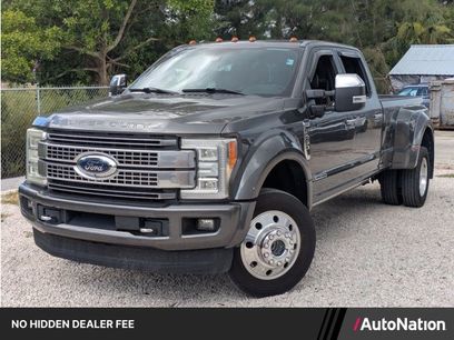 Used 2017 Ford F450 Platinum w/ Platinum Ultimate Package