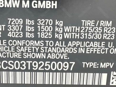 New 2026 BMW XM Label Red image 44