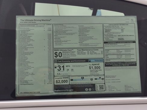 New 2026 BMW 330i Sedan w/ Convenience Package image 31