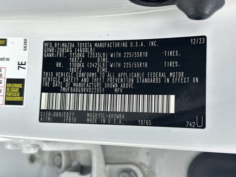Certified 2024 Toyota Corolla Cross AWD Hybrid w/ Convenience Package image 35