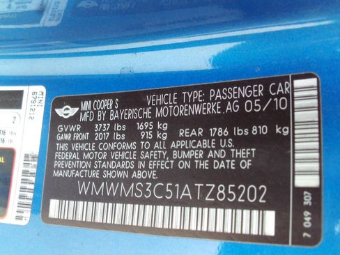 Used 2010 MINI Cooper S FWD image 13