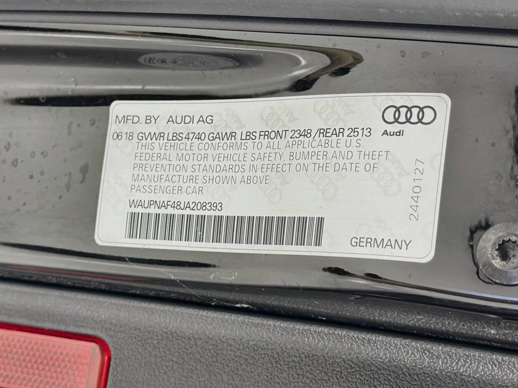 Used 2018 Audi A4 2.0T Premium Plus w/ Premium Plus Package AWD/4WD image 33