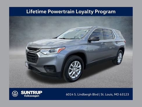 Used 2021 Chevrolet Traverse LS image 1
