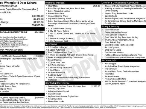 New 2026 Jeep Wrangler Unlimited Sahara AWD/4WD image 29