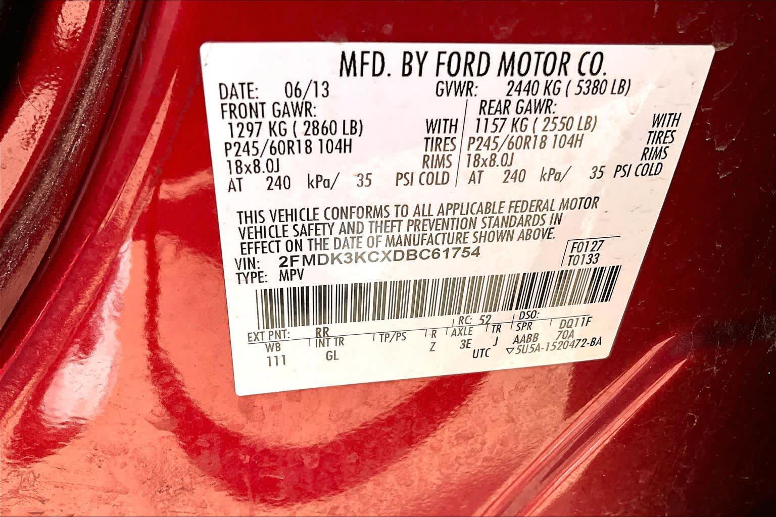 Used 2013 Ford Edge Limited FWD image 34