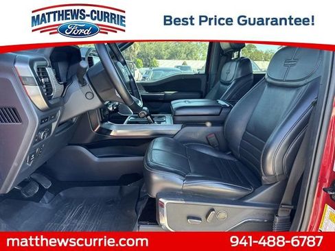 Certified 2023 Ford F150 Platinum w/ Equipment Group 701A High image 10