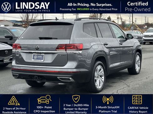 Certified 2023 Volkswagen Atlas SE w/ Panoramic Sunroof Package image 8